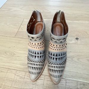 Jeffrey Campbell Faviola Cutout Western Bootie